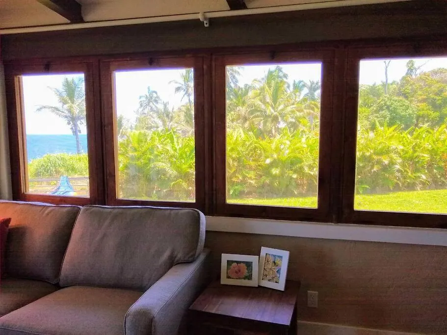 Hale Laule'A At Opihi Point - Oceanfront, Gated Estate Apartment Hakalau
